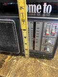 Vtg portable GE General Electric 4 Band Receiver TV/WB/AM/FM Radio TV Sound Batt