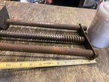 Vtg Tools Morgan 20A Large Screw Type Under bench Vise Wood Workers USA Carpente
