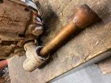 Vtg Tools Morgan 20A Large Screw Type Under bench Vise Wood Workers USA Carpente