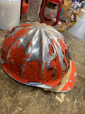 Vtg Superlite Fibre-Metal Products Helmet Hard Hat Park Ranger Game Warden Liner