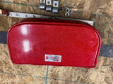 Vtg Metal flake Red Sissybar Pad Passenger Backrest Motorcycle Harley Chopper!