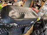 Factory Harley Saddlebags Heritage Softail FLST OEM Studs Twin Cam Nice!