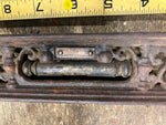 Vtg Davis Level & tool Co Carpenter 1800's Machinist Antique Fancy Cast Bubble!