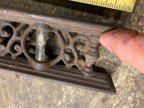 Vtg Davis Level & tool Co Carpenter 1800's Machinist Antique Fancy Cast Bubble!