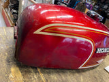Vtg HOnda CB350 four Cylinder GAs Fuel Tank Emblems Cap Sealed