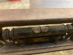 Vtg Davis Level & tool Co Carpenter 1800's Machinist Antique Fancy Cast Bubble!