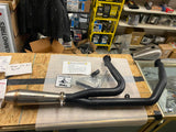 2017^ Harley M8 Bagger Exhaust 2 into 1 Reverse cone SS Touring FLH Street Glide