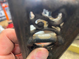 Vtg Davis Level & tool Co Carpenter 1800's Machinist Antique Fancy Cast Bubble!