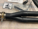 2017^ Harley M8 Bagger Exhaust 2 into 1 Reverse cone SS Touring FLH Street Glide
