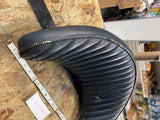 Vtg Buddy Seat Back Pad Harley Panhead Duo Hydra Glide Shovelhead Acc Passenger!