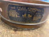 Tyler Standard screen Scale Sieve Gold Panning Mining Vtg Brass 200 Labratory