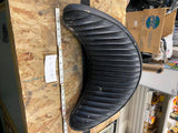 Vtg Buddy Seat Back Pad Harley Panhead Duo Hydra Glide Shovelhead Acc Passenger!