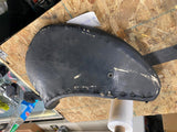 Vtg Buddy Seat Back Pad Harley Panhead Duo Hydra Glide Shovelhead Acc Passenger!