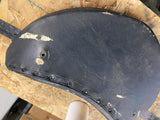 Vtg Buddy Seat Back Pad Harley Panhead Duo Hydra Glide Shovelhead Acc Passenger!