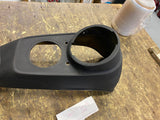 Harley FXR tank dash consolePanel speedometer Mount Superglide Black 61413-86