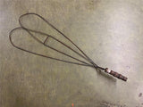VTG Antique Made In USA Heart Shaped Rug Beater Primitive Farm Tool Collectable
