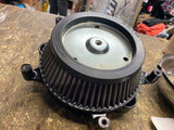 oem Harley 2018^ M8 Softail Fatboy FLFB 107 Air Cleaner Chrome Assy Cover T/O