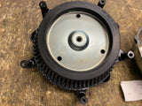 oem Harley 2018^ M8 Softail Fatboy FLFB 107 Air Cleaner Chrome Assy Cover T/O