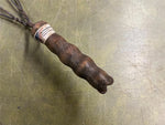 VTG Antique Made In USA Heart Shaped Rug Beater Primitive Farm Tool Collectable