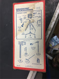 Vintage model Car accessories lot Revell AMT drag strip in box custom parts box