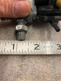 Vtg Fuel Valve Petcock 1/4" Moped Scooter Mini Bike Benelli Peugeot Gas Tank Nos