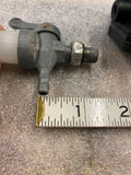 Vtg Fuel Valve Petcock 1/4" Moped Scooter Mini Bike Benelli Peugeot Gas Tank Nos