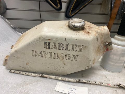 Vtg Flatrack Racer Gas Tank Track master Harley Sprint Sx bultaco dirt bike Ossa