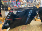 OEM Harley Saddlebags FLH Touring Ultra Classic Glide 1993-2013 Black Road King