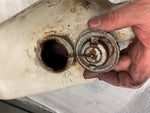 Vtg Flatrack Racer Gas Tank Track master Harley Sprint Sx bultaco dirt bike Ossa