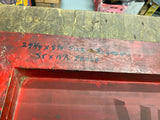 Vtg Valvoline Oil Gas Collector Sign Silk Screen Decor Man Cave Garage Advertisi