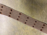 Vintage Original WW2 Era United States Army Military Web Belt Green Collectable