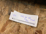 NOS Passenger Seat Grab Rail Pad Harley FLH Electra Glide Shovelhead Panhead