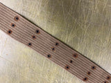 Vintage Original WW2 Era United States Army Military Web Belt Green Collectable