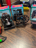 Lot Of 5 Antique Finished Die-Cast Miniature Pencil Sharpeners Various Kinds