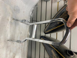 Tall Sissybar Passenger Backrest Sportster 1982-03 Ironhead 883 1200 Side plates