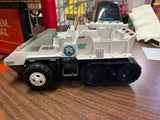 Vintage 1985 Made In USA Hasbro Gi Joe Arah Snow Cat Missile Vehicle Incomplete