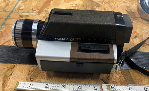 Vtg Kodak XL55 Camera Super 8 Film Home Video Movie Handheld 70's Collectible!