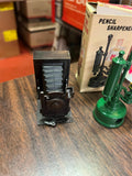 Lot Of 5 Antique Finished Die-Cast Miniature Pencil Sharpeners Various Ones