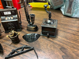 Lot Of 7 Antique Finished Die-Cast Miniature Pencil Sharpeners No Boxes
