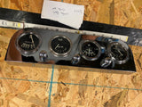 Vtg Under Dash Guage Kit Hot Rod Temp Oil press Amp Lights Mopar Chevy Ford Musc