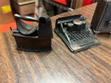 Lot Of 6 Antique Finished Die-Cast Miniature Pencil Sharpeners No Boxes Variety