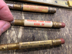 Lot Vtg Advertising Mini Bullet Pencils Insurance Land contracts Grange Mutual