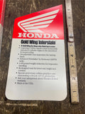 Honda Goldwing Interstate GL1500 Hang Tag Dealer showroom Literature collectible