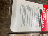 Honda Goldwing Interstate GL1500 Hang Tag Dealer showroom Literature collectible