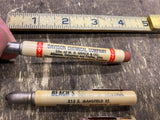 Lot Vtg Advertising Mini Bullet Pencils Road machinery Davco GS GRAce Chemical