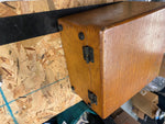 Vtg Electronics superior instrument co ohm meter 610-b Wood Case Tester Electric