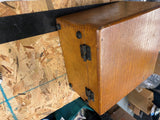 Vtg Electronics superior instrument co ohm meter 610-b Wood Case Tester Electric