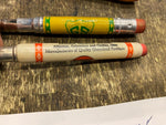 Lot Vtg Advertising Mini Bullet Pencils Road machinery Davco GS GRAce Chemical