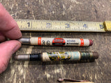 Lot Vtg Advertising Mini Bullet Pencils Advanced drainage funk sons Wonder Cave