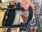 OEM Black Tall Sissybar Passenger Backrest Sportster 2004^ W pad Harley 883 1200